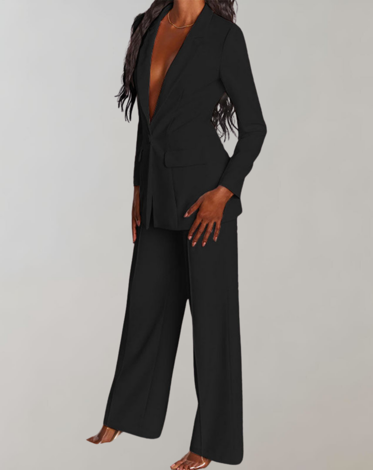 NOELLE | Chic Blazer and Trouser Ensemble