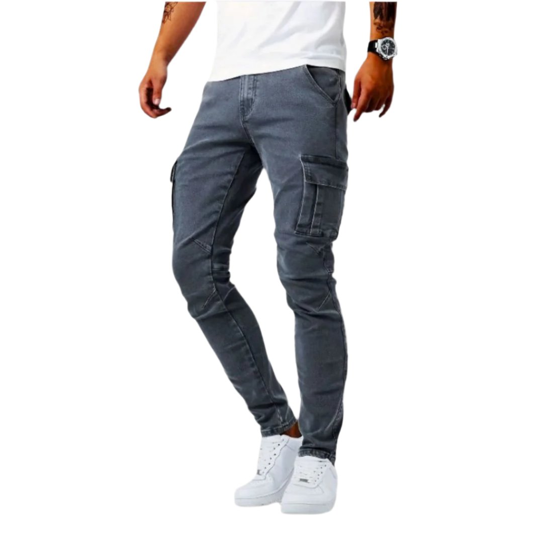 AARON | Trendy slim-fit trousers for men