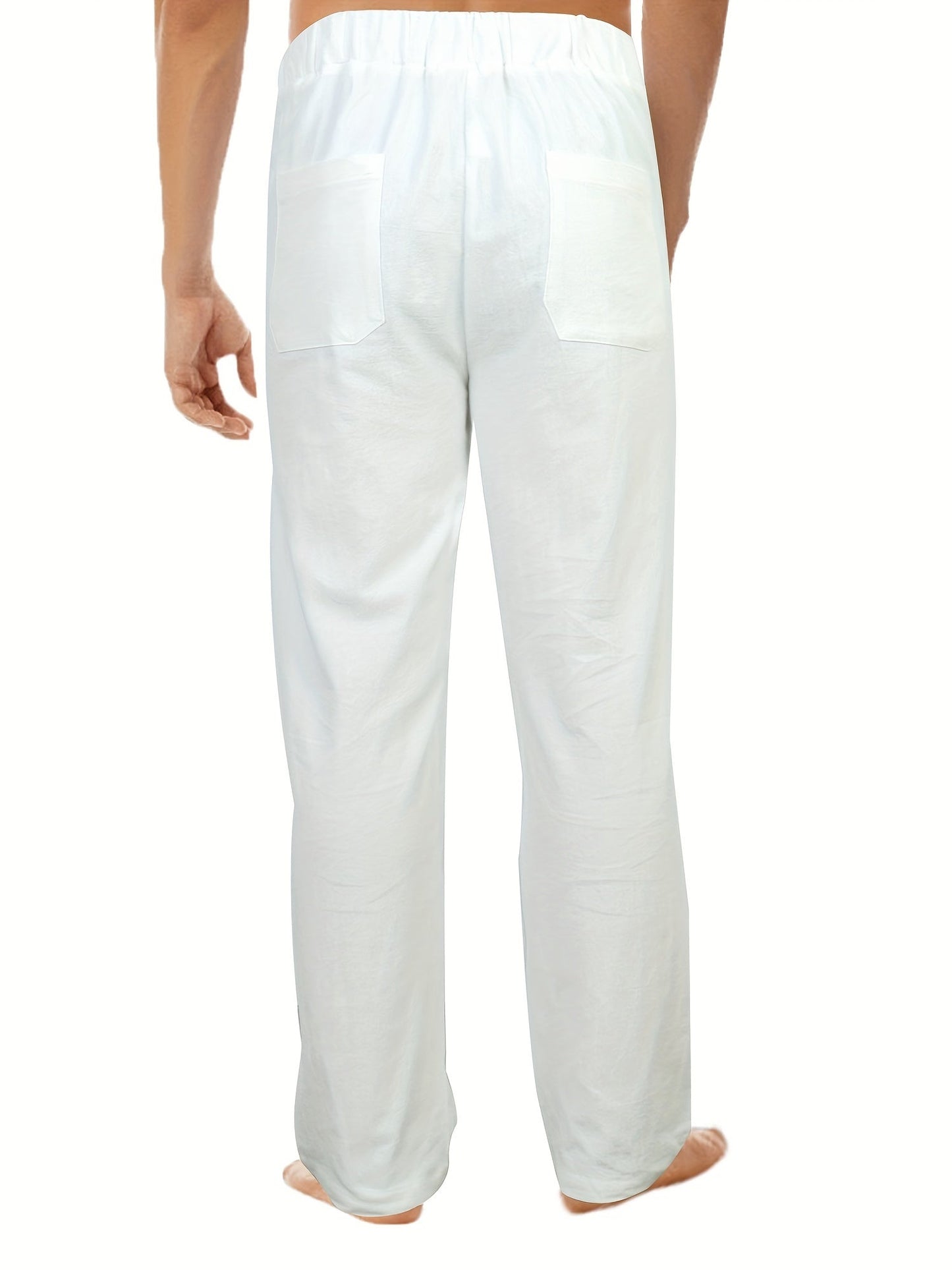 Jasper | Lightweight Casual Summer Pants with Drawstring and Elastic Waist