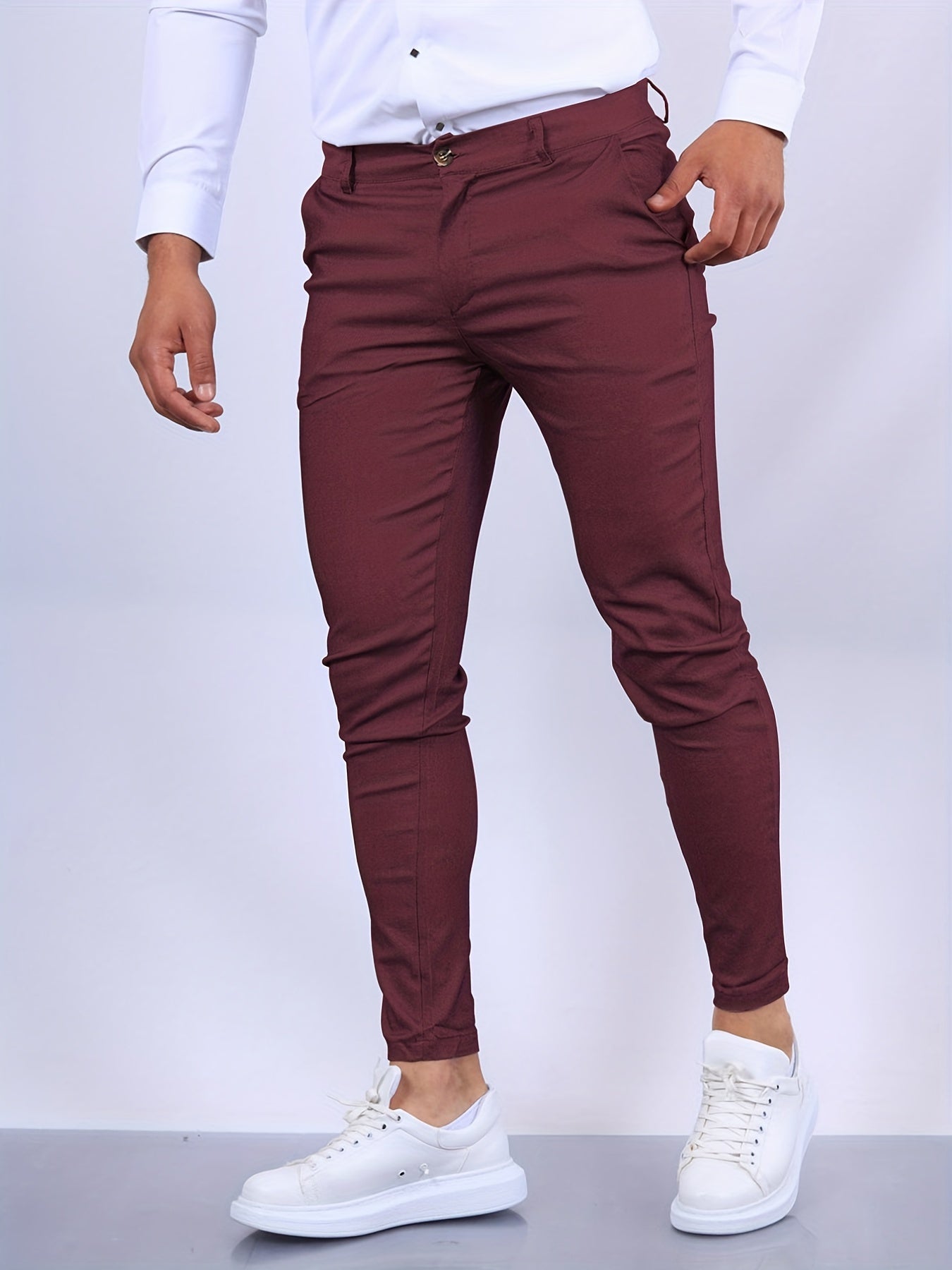 Arne | Men's Slim Fit Business Trousers