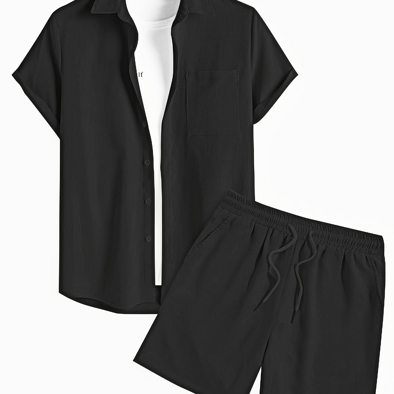 Finn | Classic Summer Set: Shirt and Shorts