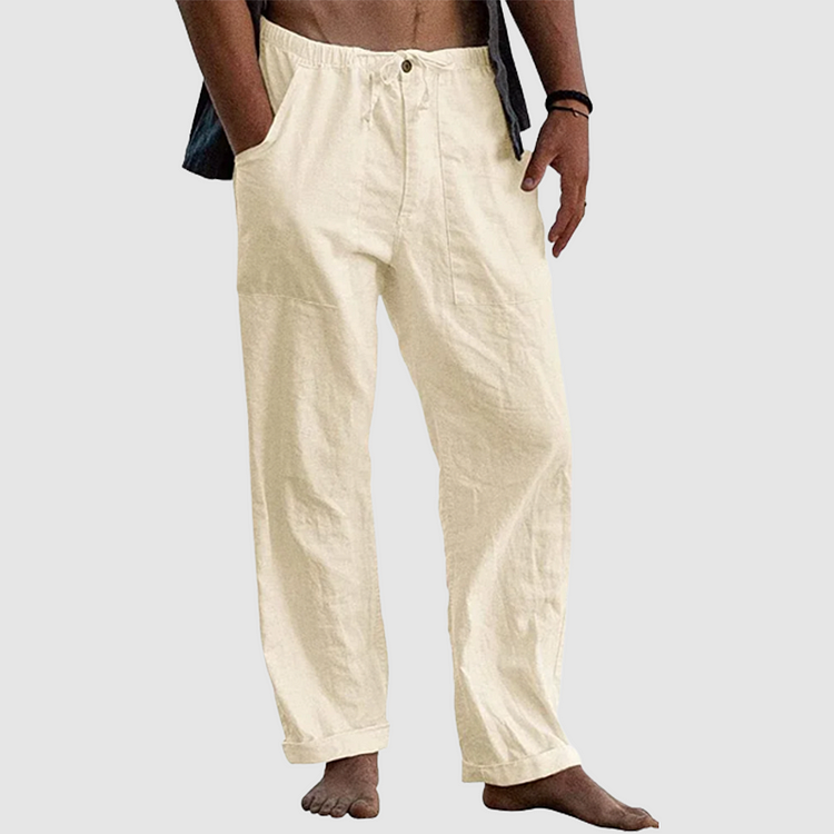 Jouko | Relaxed Linen Summer Trousers