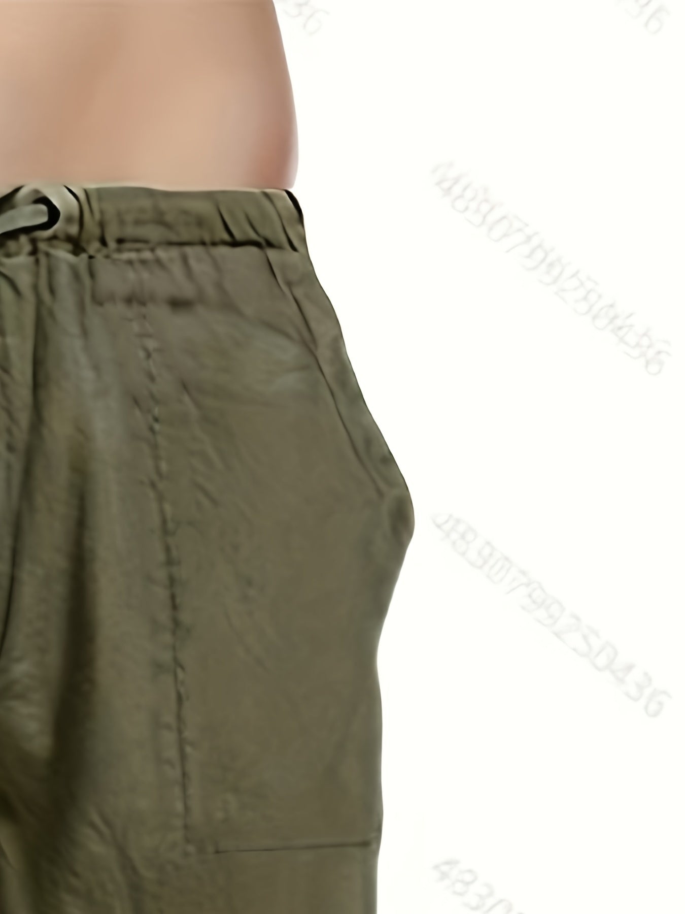 Felix | Men's Loose-Fit Trousers in Cotton-Linen Blend with Elastic Waistband