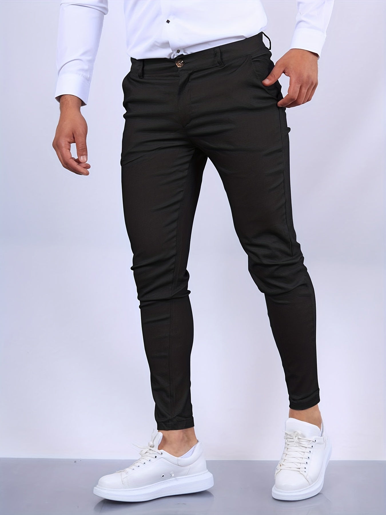 Arne | Men's Slim Fit Business Trousers