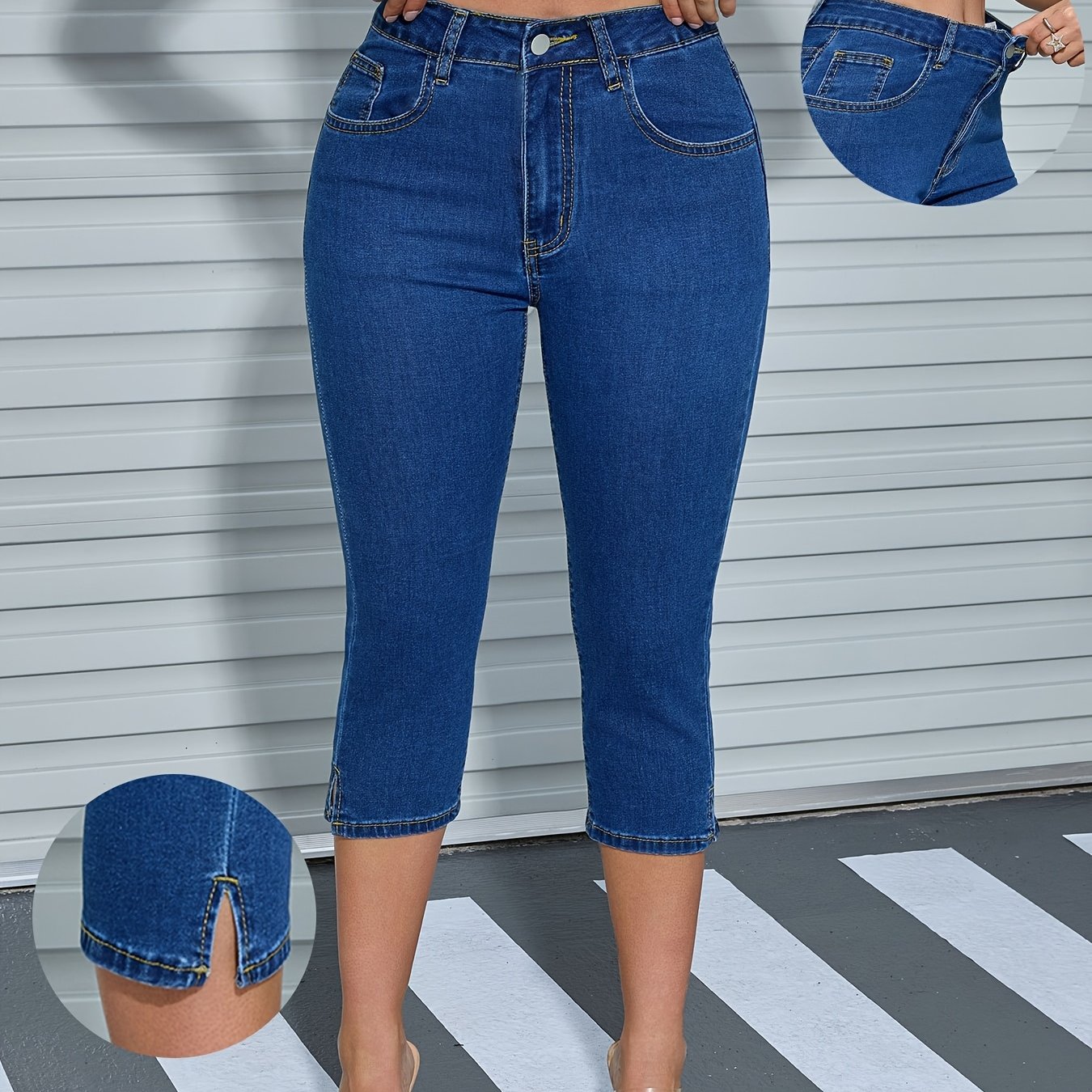 FAYE | Women's Slim Fit Stretch Denim Pants