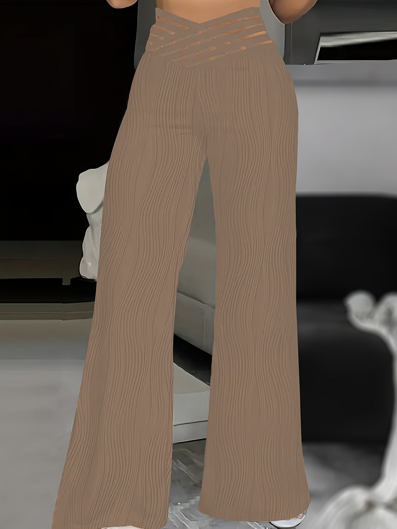 ALISA | Trendy High-Waisted Trousers