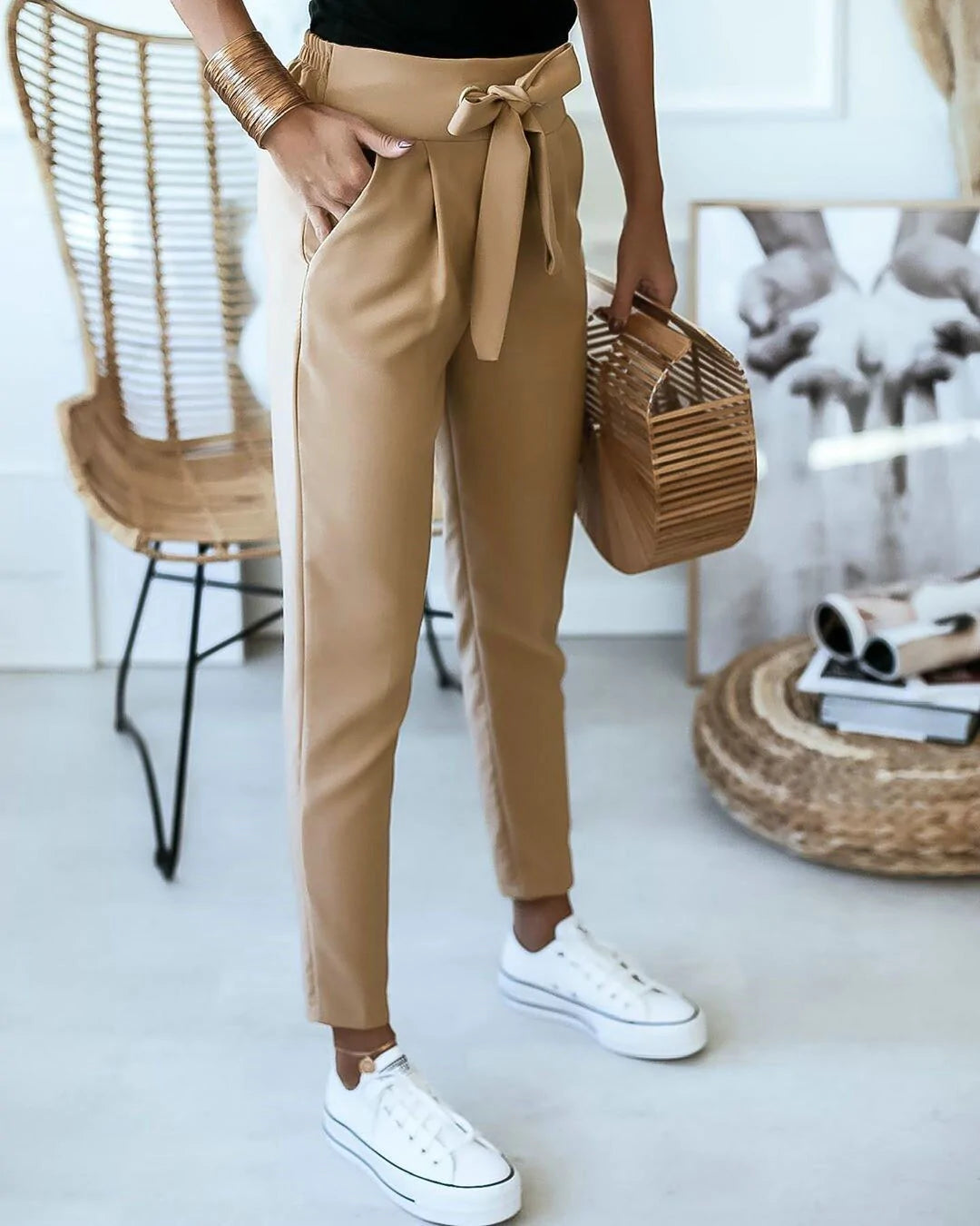 NINA - Summer High-Waist Pants
