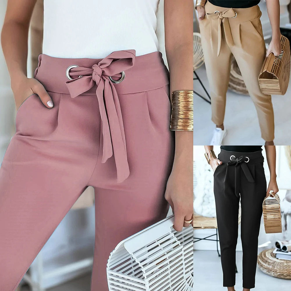 NINA - Summer High-Waist Pants