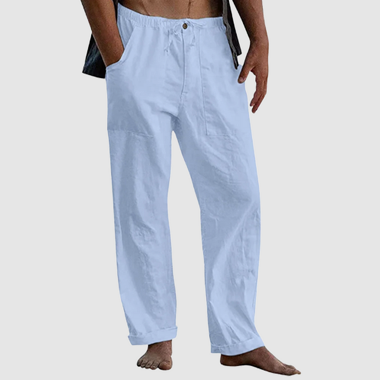 Jouko | Relaxed Linen Summer Trousers