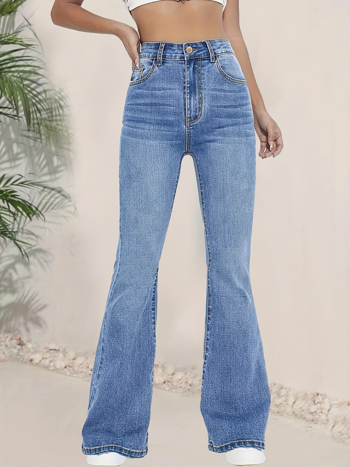 GINA | High-Waisted Women Flared Jeans