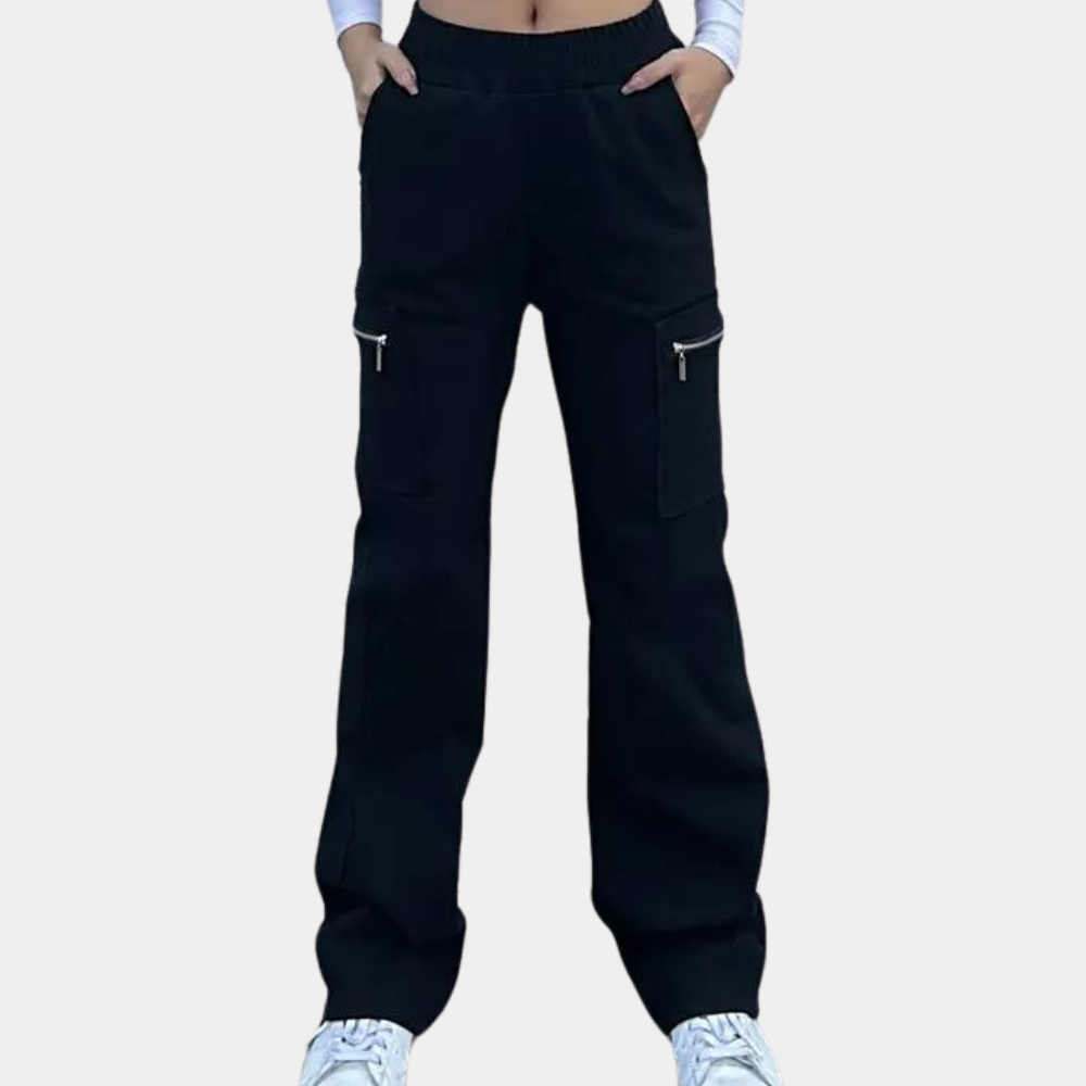Cadenza - Stylish Summer Cargo Trousers for Women