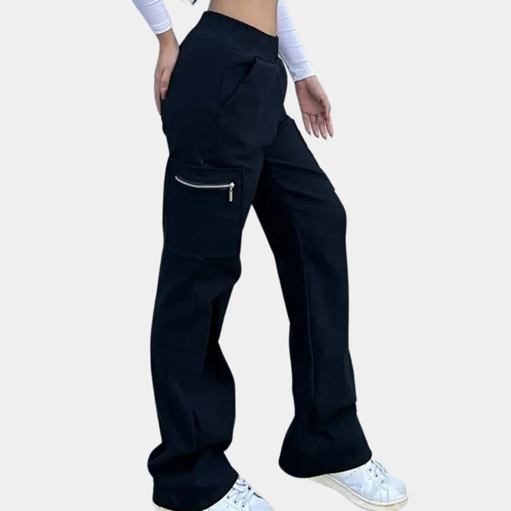 Cadenza - Stylish Summer Cargo Trousers for Women