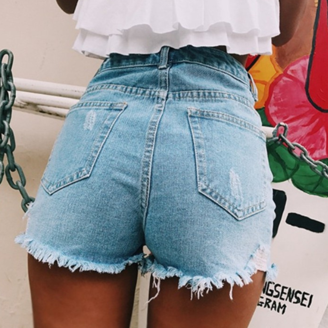 Ondine - Stylish Women's Denim Shorts for a Summer Look