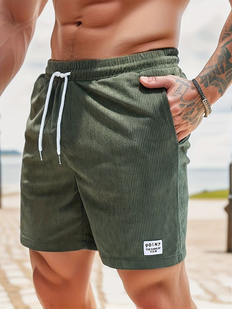 Devonto | Men's Comfortable Striped Shorts