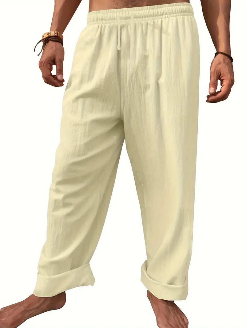 Carr | Men's Versatile and Comfortable Linen Trousers