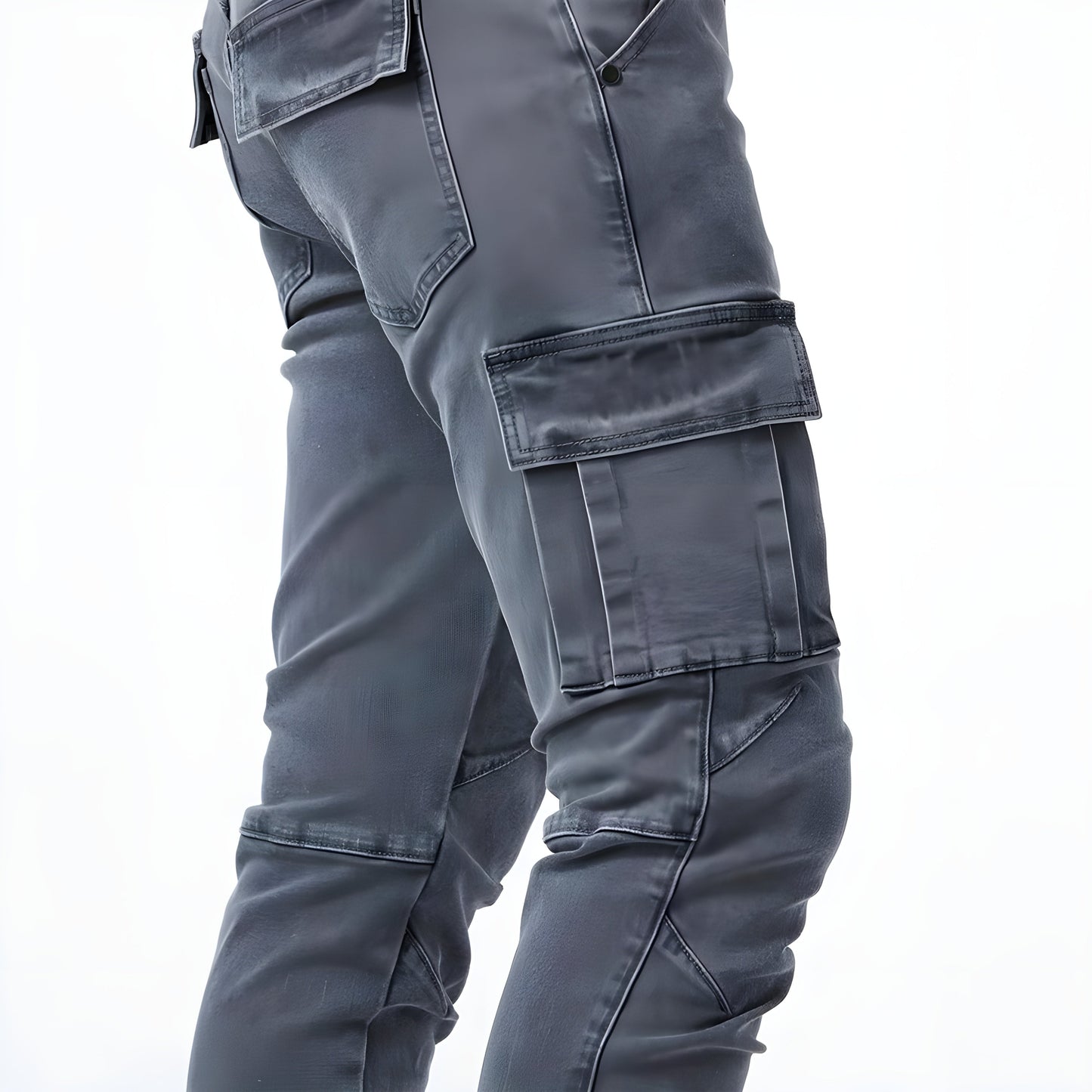 REVO | Cargo trousers with elastic band for men