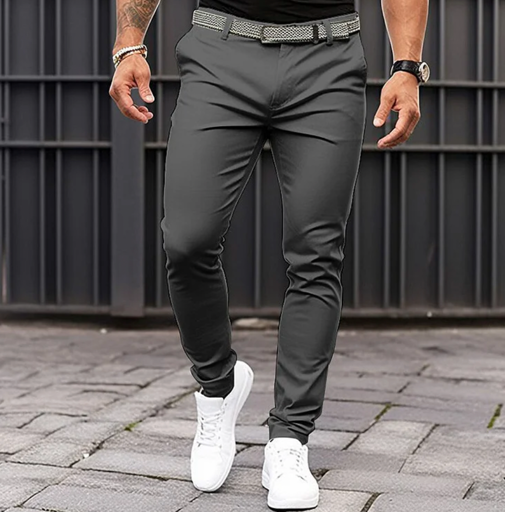 AMOX - Men's Relaxed Fit Trousers for Ultimate Comfort