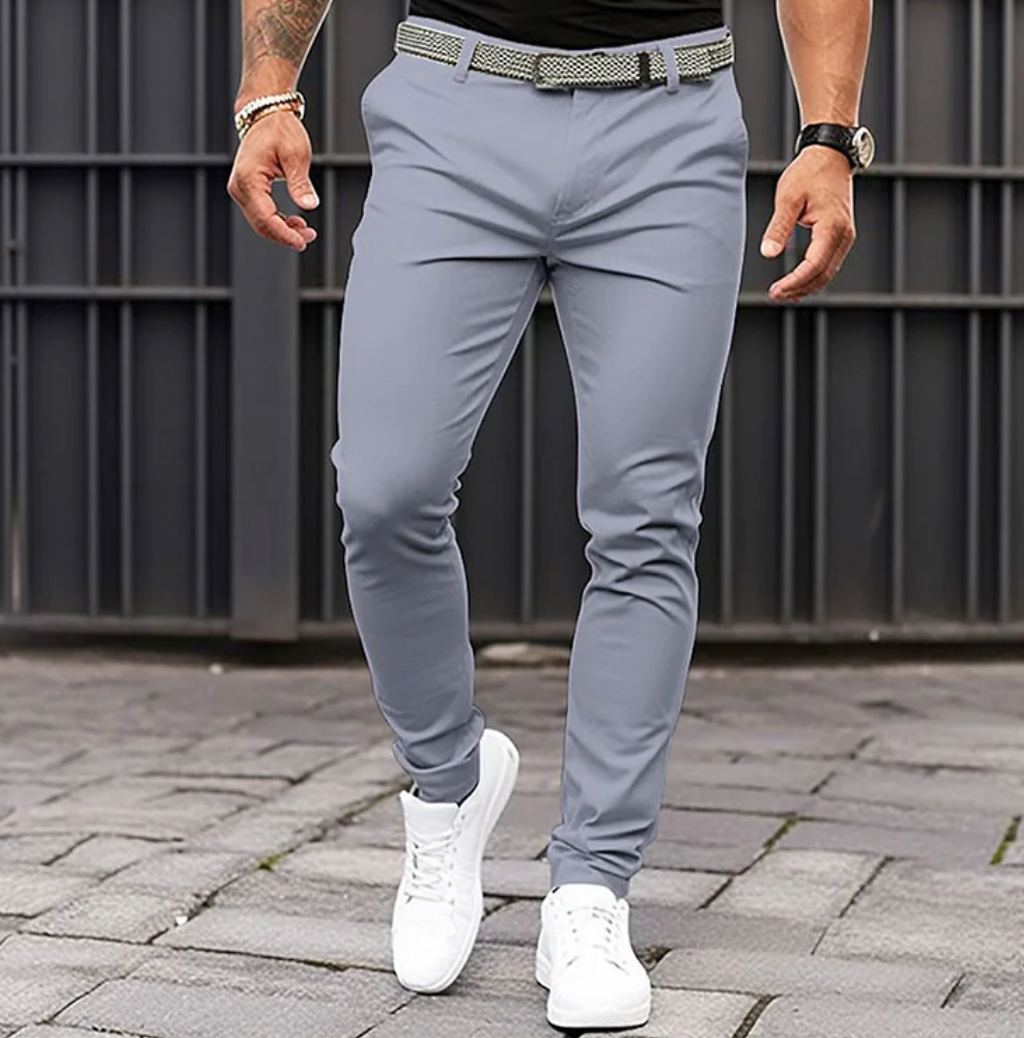 AMOX - Men's Relaxed Fit Trousers for Ultimate Comfort
