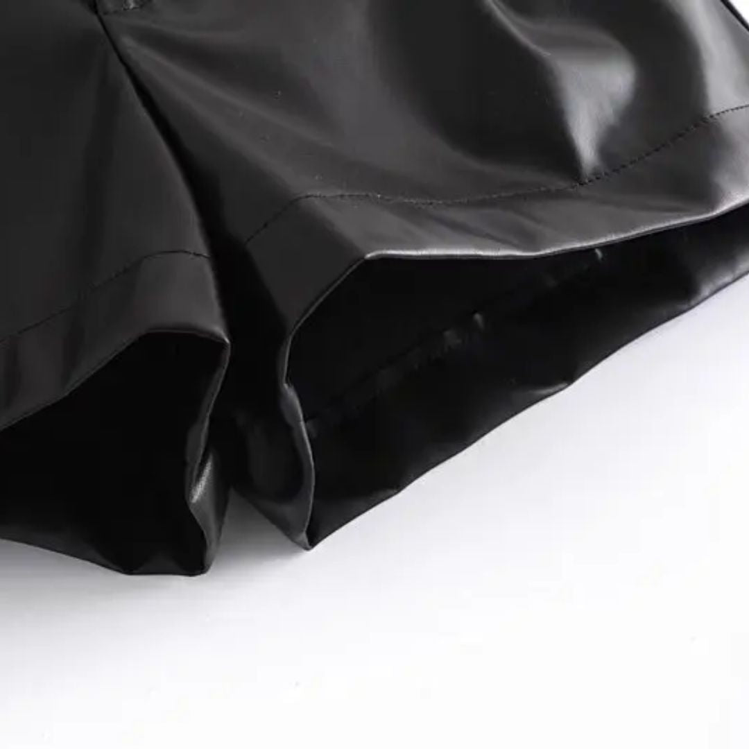 FENNA - Genuine Leather Shorts