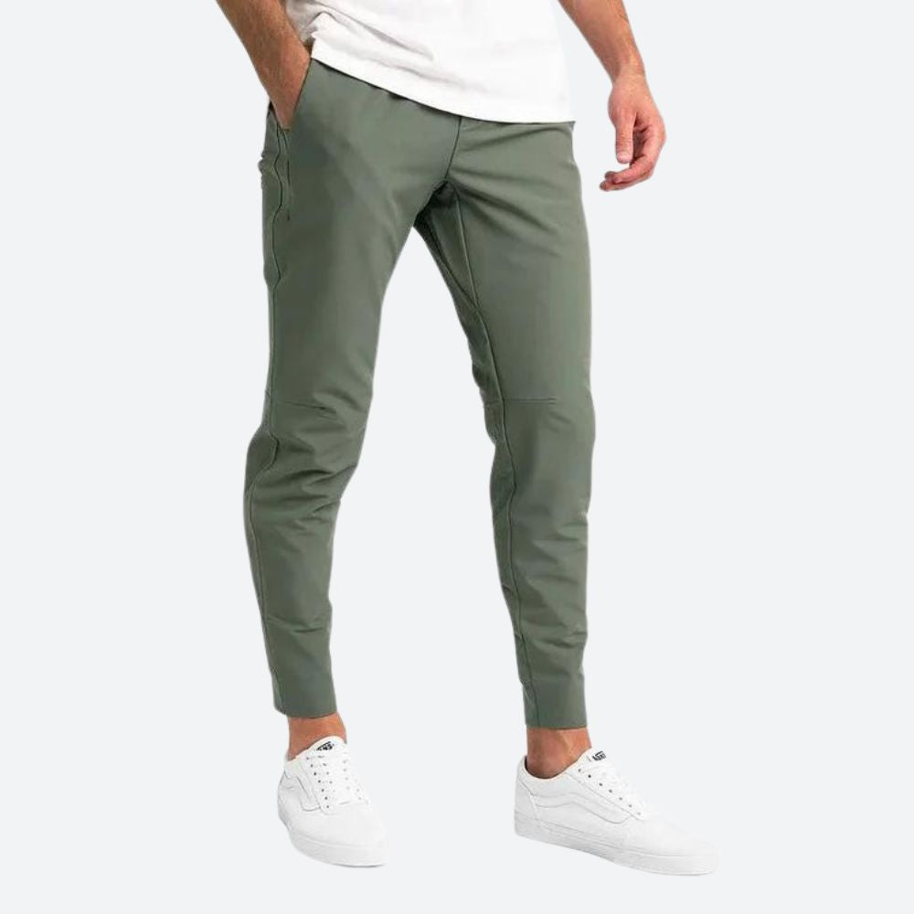 MOVO | Slim fit stretch trousers for men