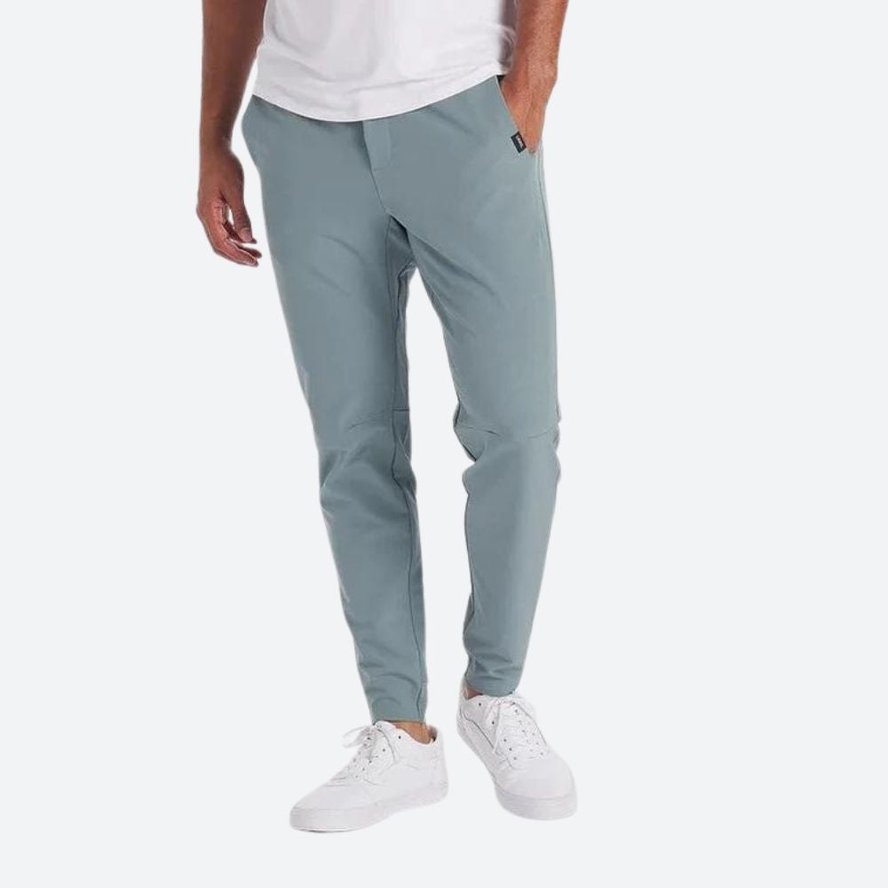 MOVO | Slim fit stretch trousers for men