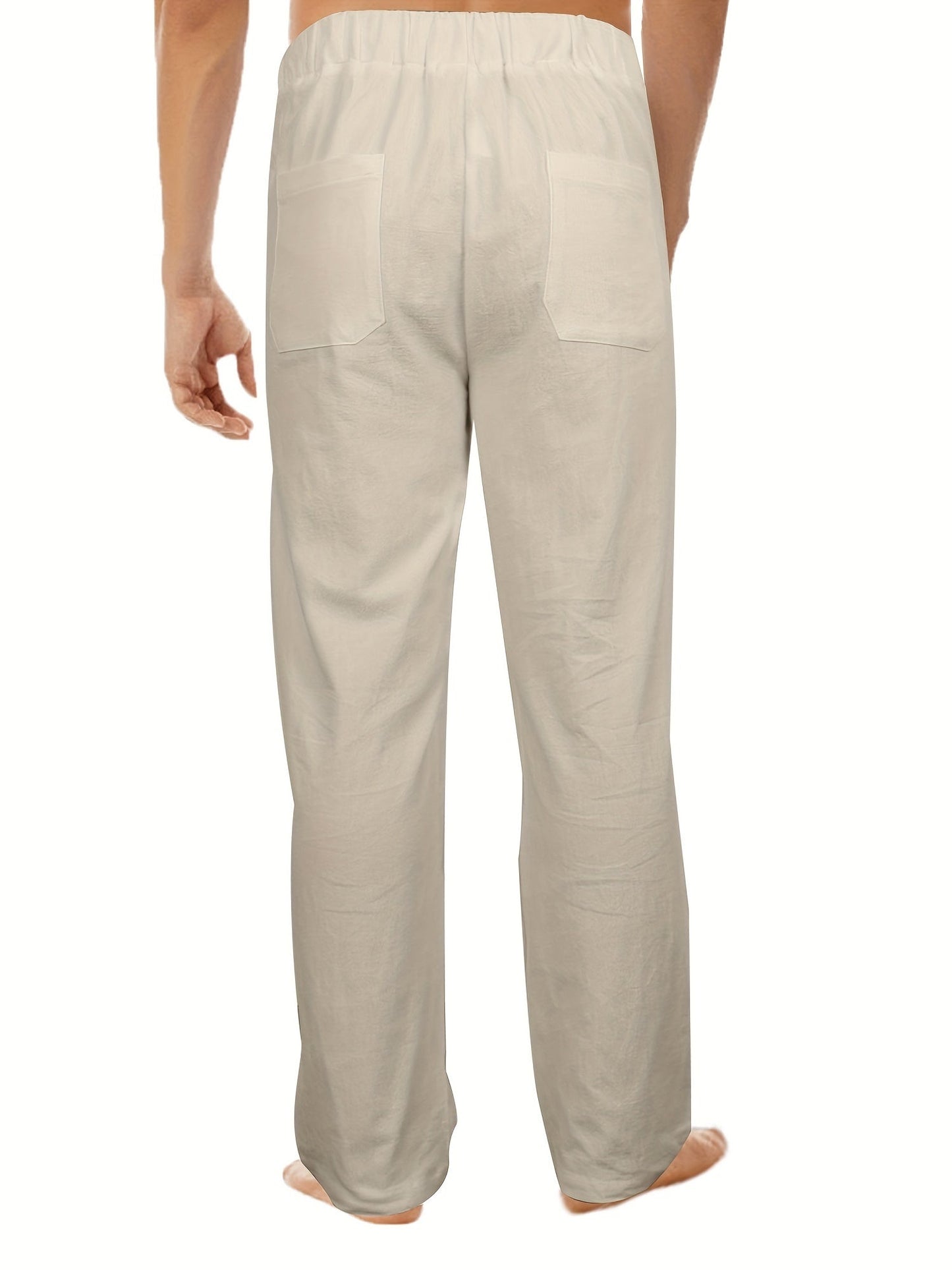 Jasper | Lightweight Casual Summer Pants with Drawstring and Elastic Waist