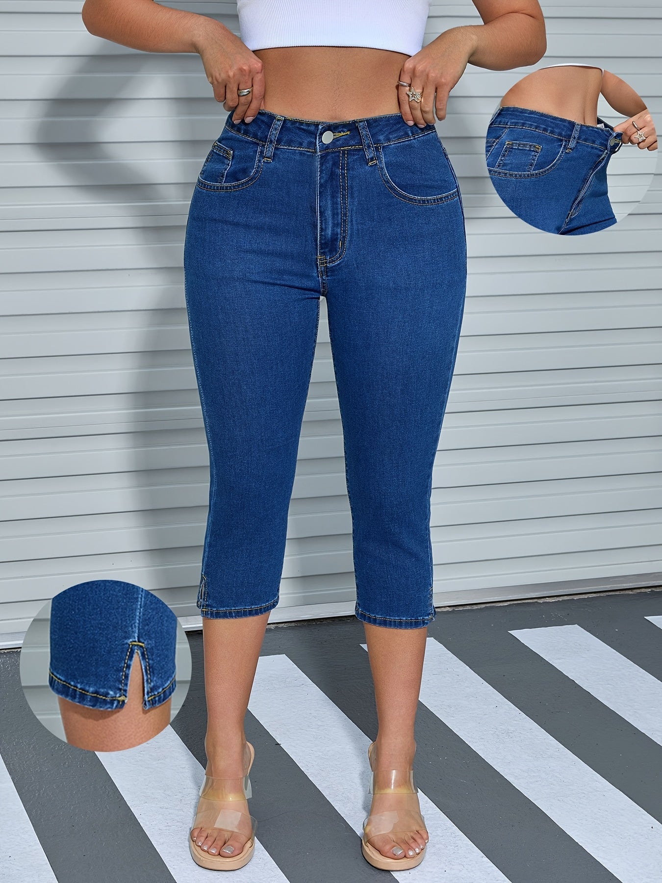 FAYE | Women's Slim Fit Stretch Denim Pants