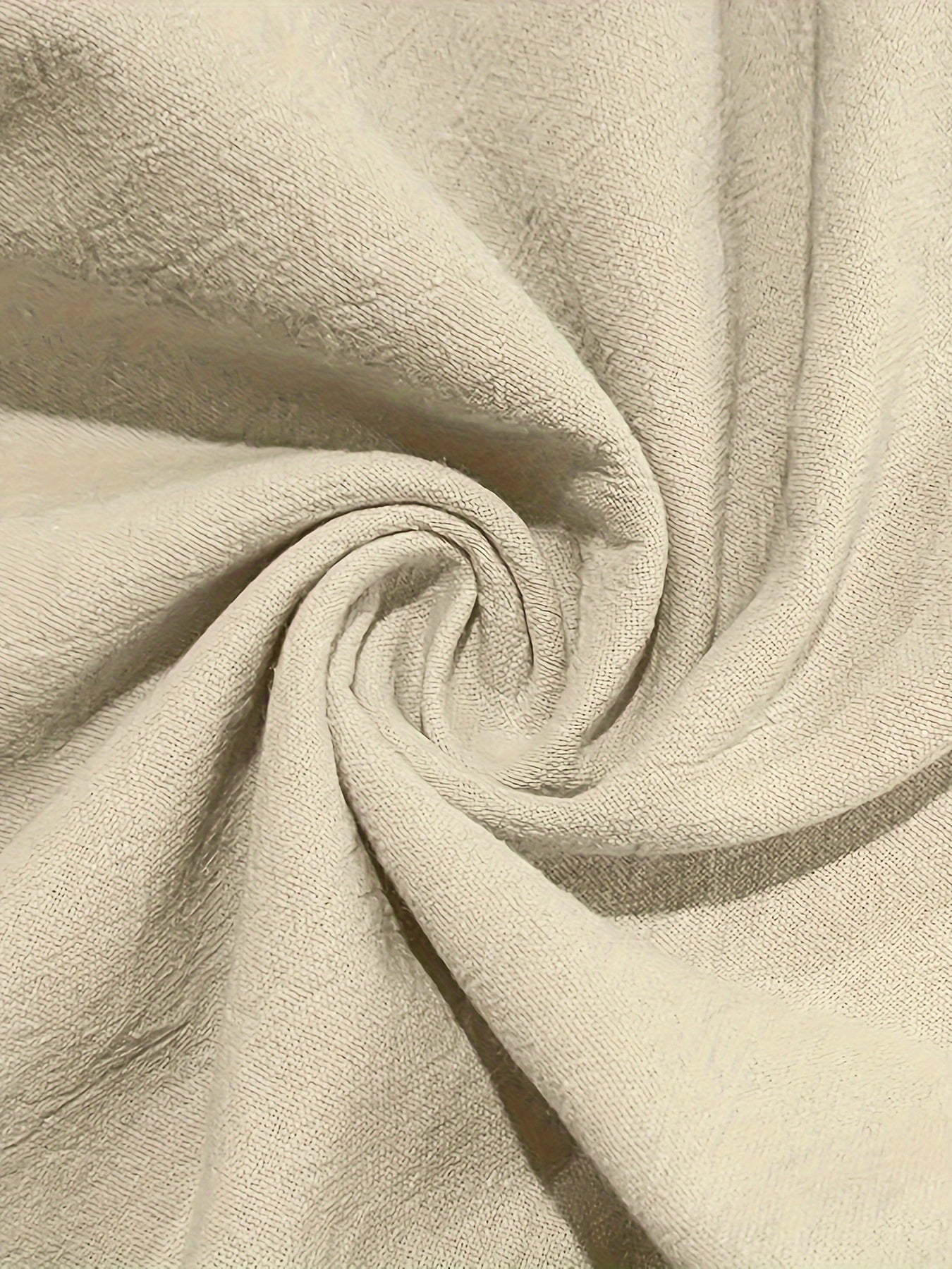 Daan | Solid Color Casual Cotton-Linen Trousers