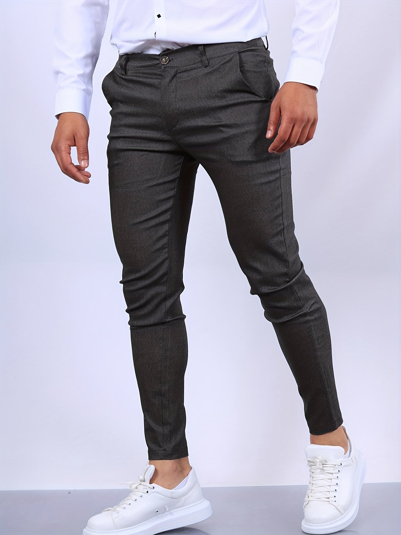Arne | Men's Slim Fit Business Trousers