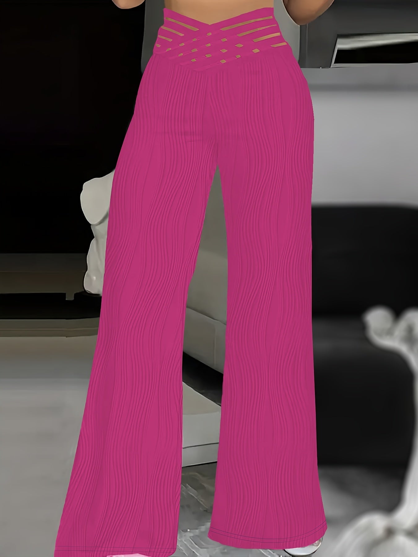 ALISA | Trendy High-Waisted Trousers