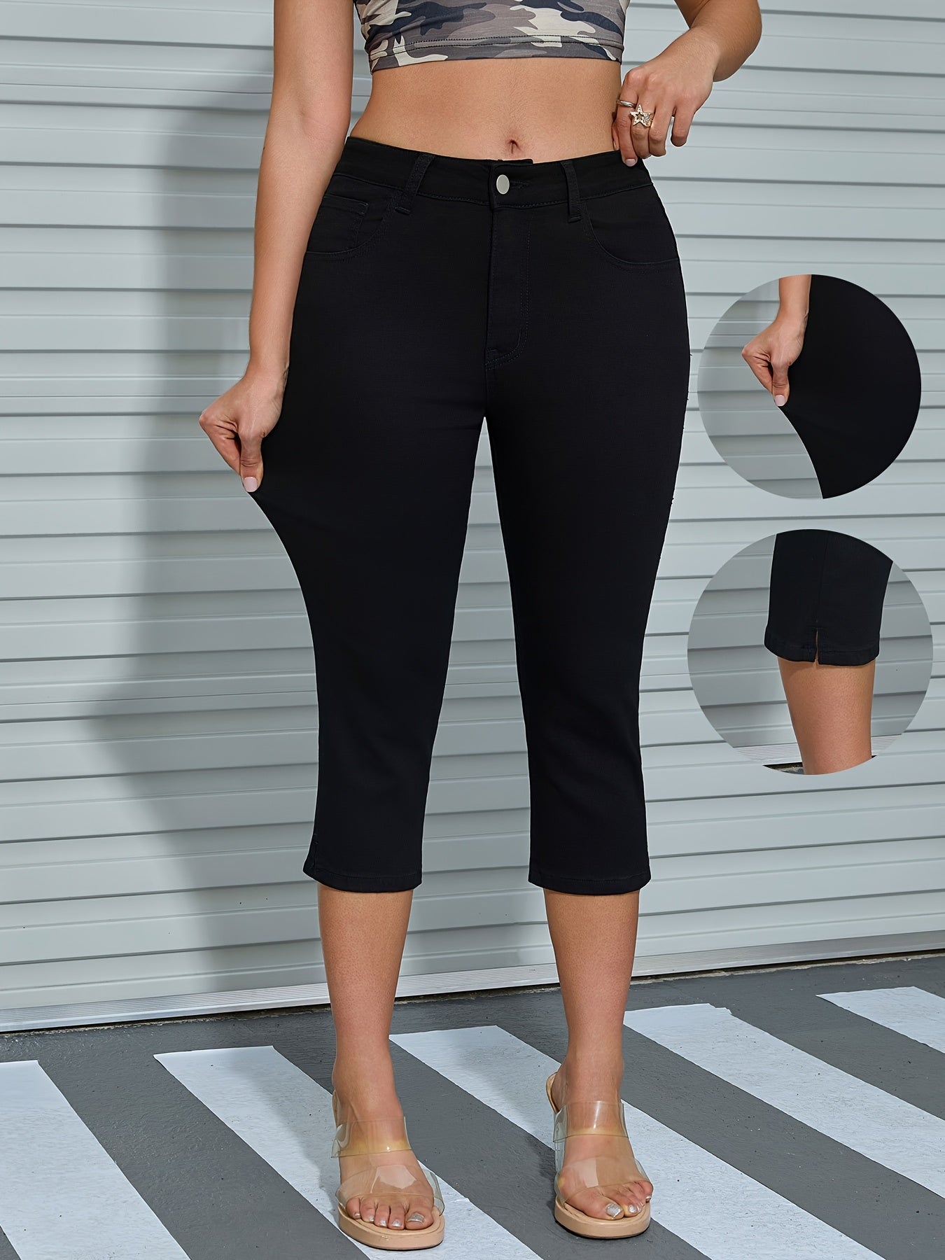 FAYE | Women's Slim Fit Stretch Denim Pants