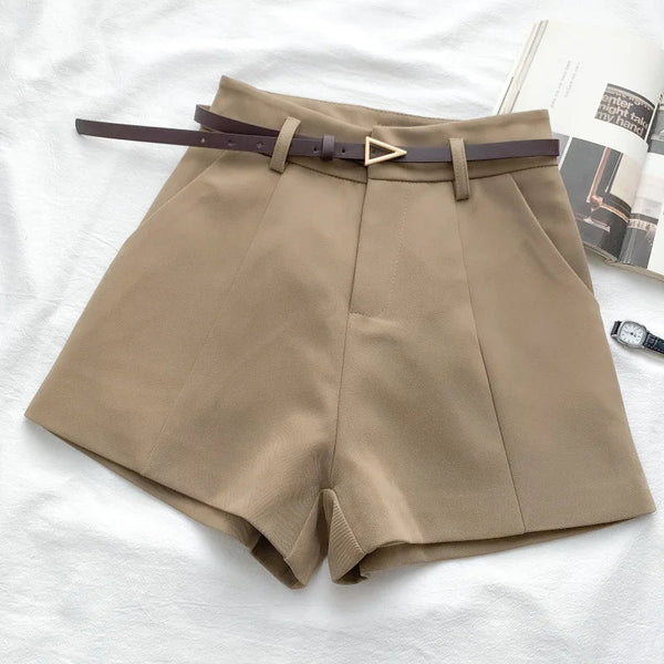 Fleur – Chic Belted Shorts
