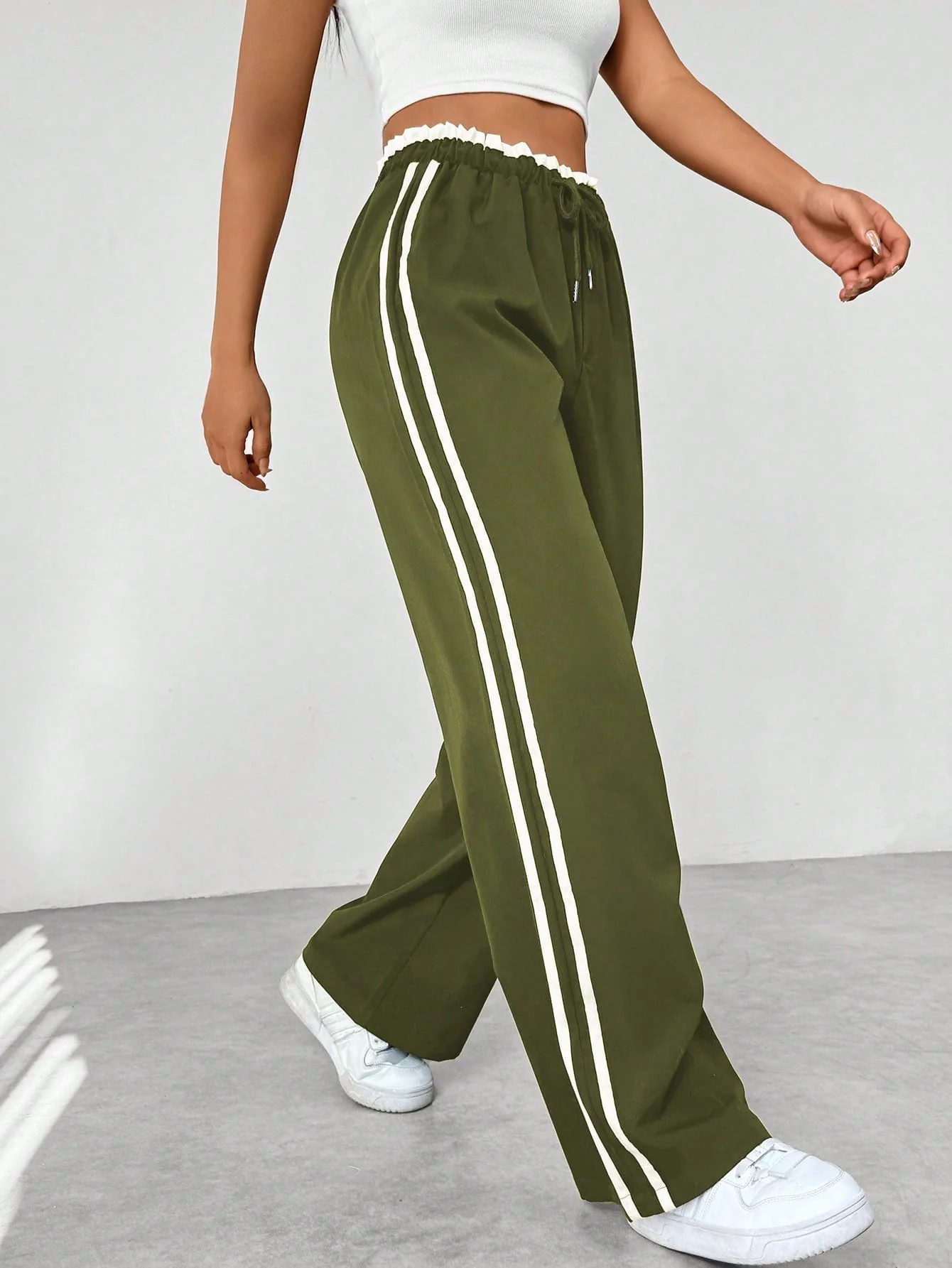 Noëlle – Striped Sporty Training Pants