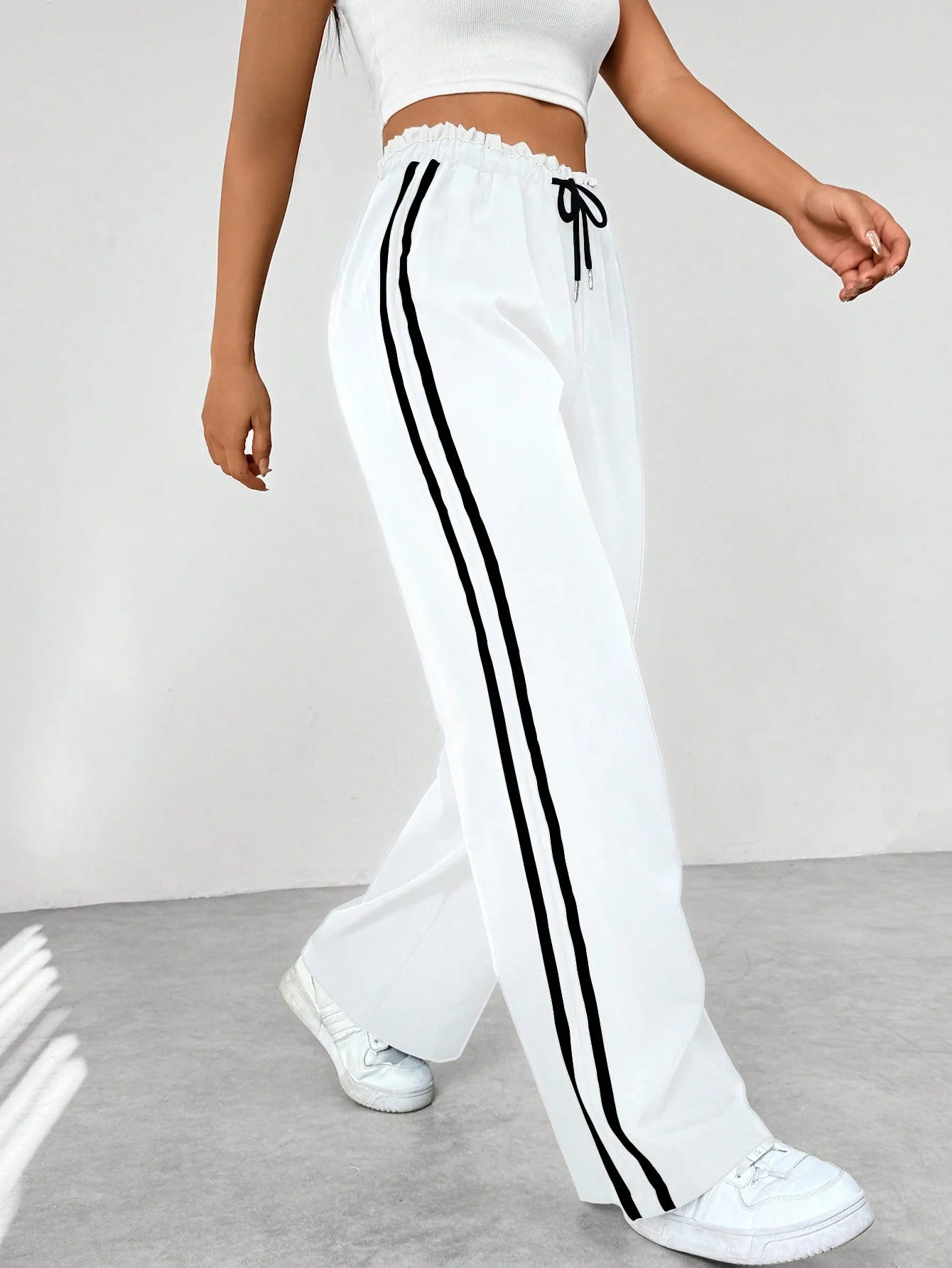 Noëlle – Striped Sporty Training Pants