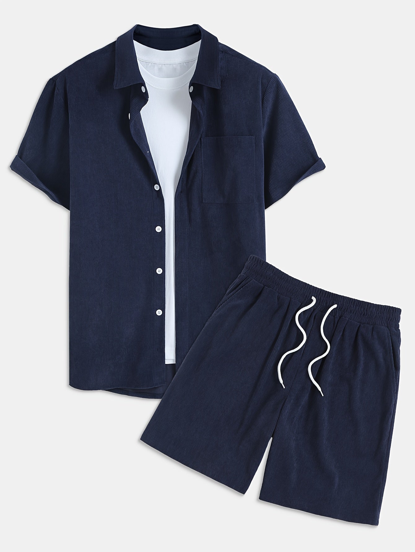Finn | Classic Summer Set: Shirt and Shorts