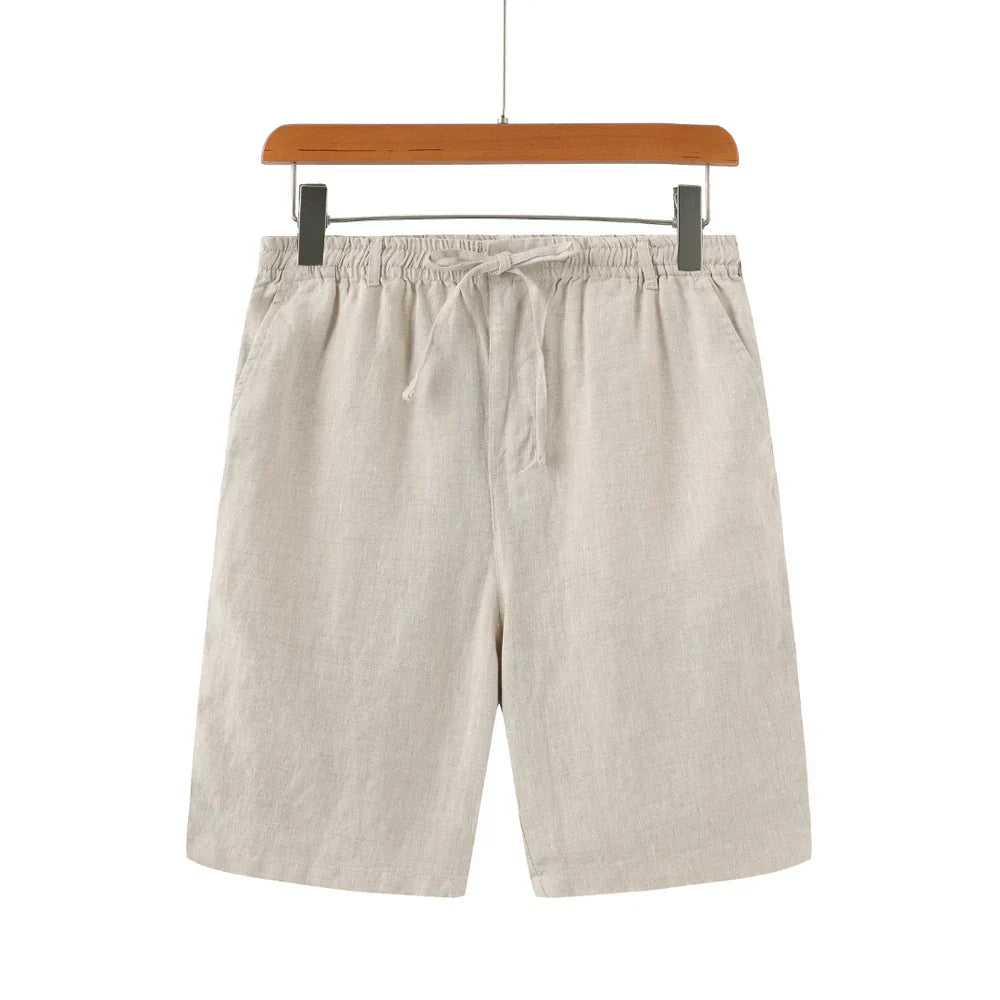 DAMIRO - Men's Short Linen Pants