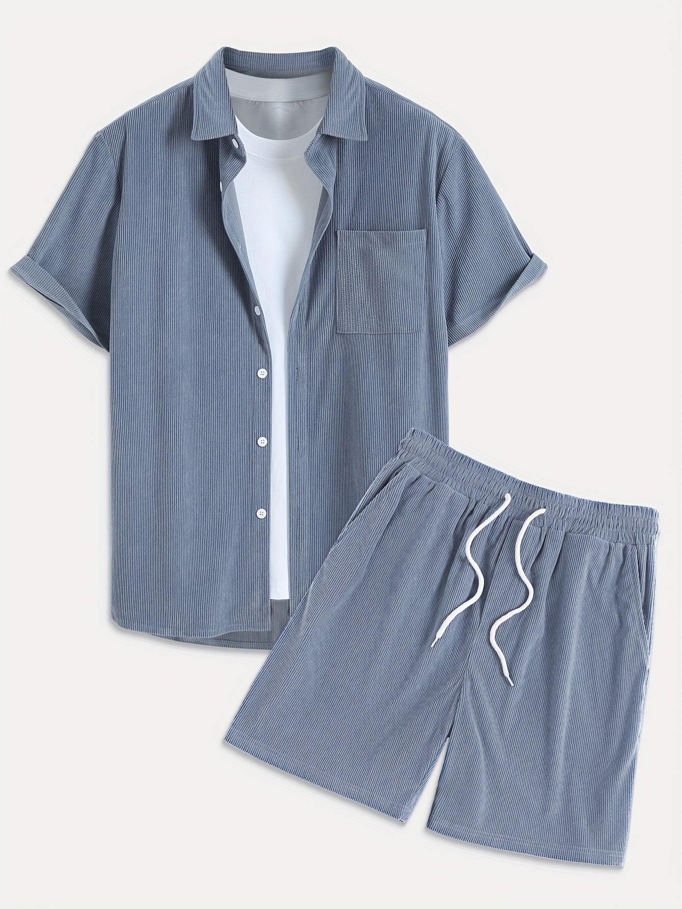 Finn | Classic Summer Set: Shirt and Shorts