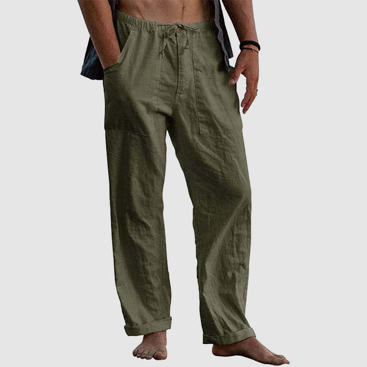Jouko | Relaxed Linen Summer Trousers