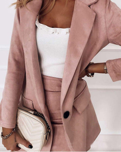 LIA | Elegant Skirt and Blazer Ensemble