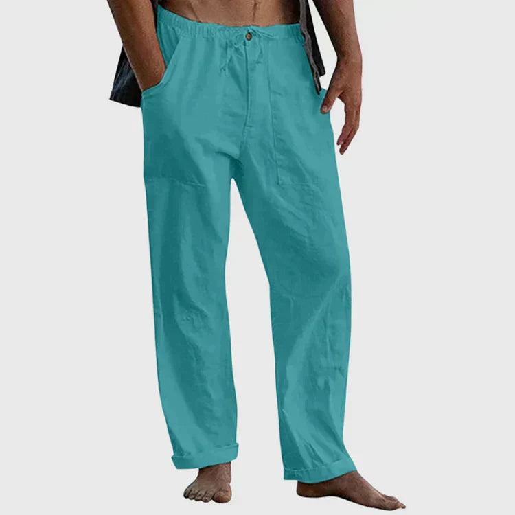 Jouko | Relaxed Linen Summer Trousers