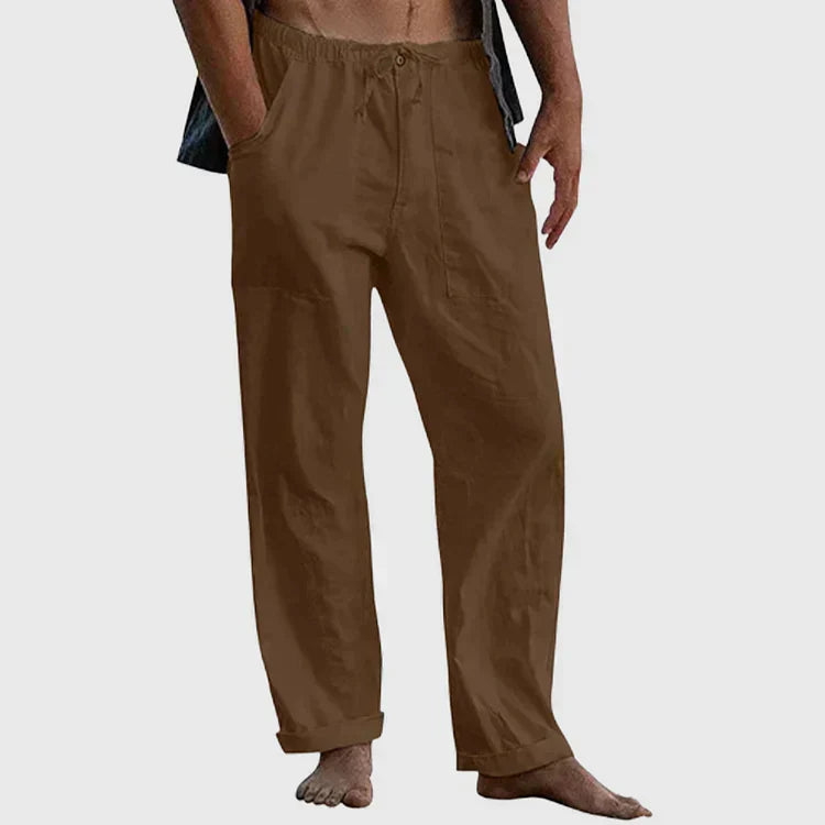Jouko | Relaxed Linen Summer Trousers