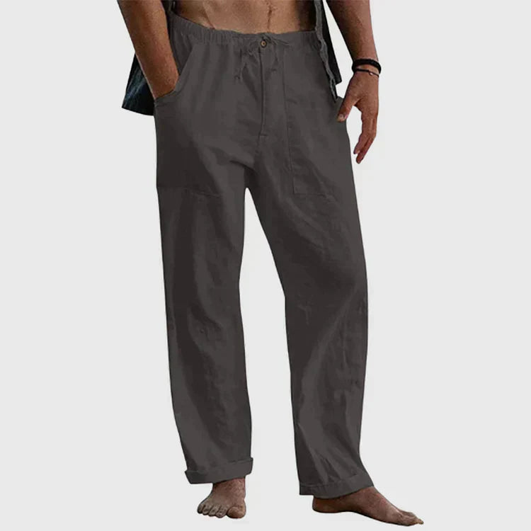 Jouko | Relaxed Linen Summer Trousers