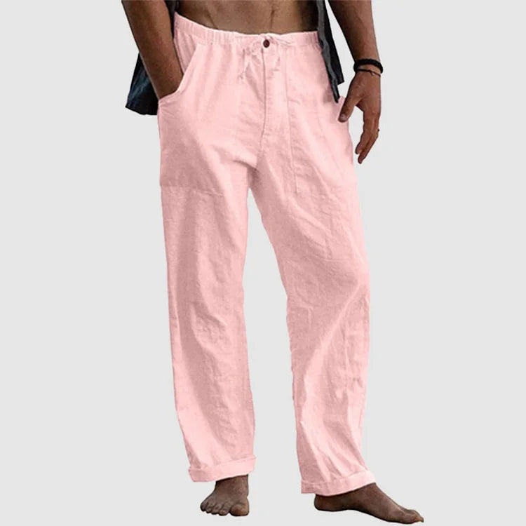 Jouko | Relaxed Linen Summer Trousers