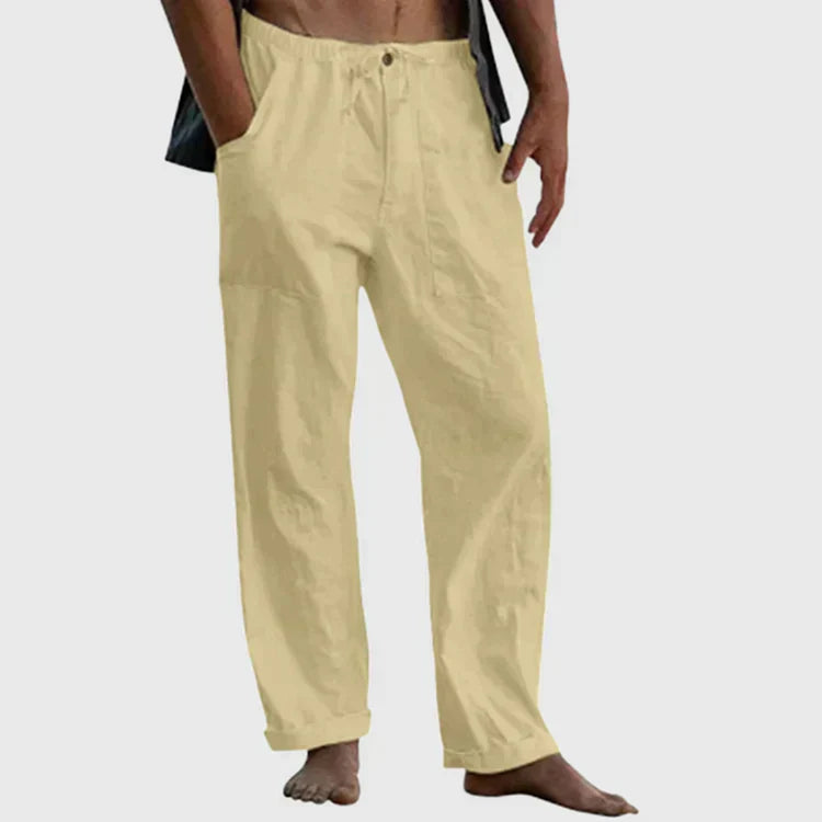 Jouko | Relaxed Linen Summer Trousers