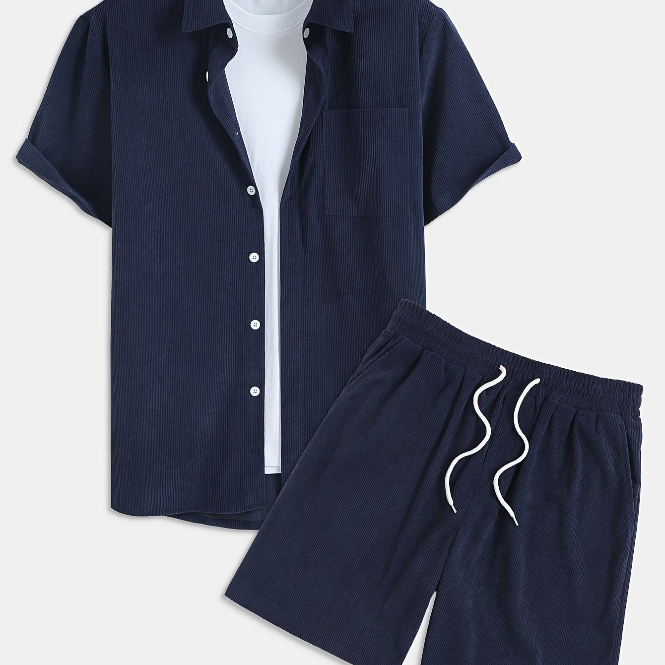 Finn | Classic Summer Set: Shirt and Shorts