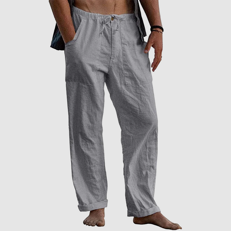 Jouko | Relaxed Linen Summer Trousers