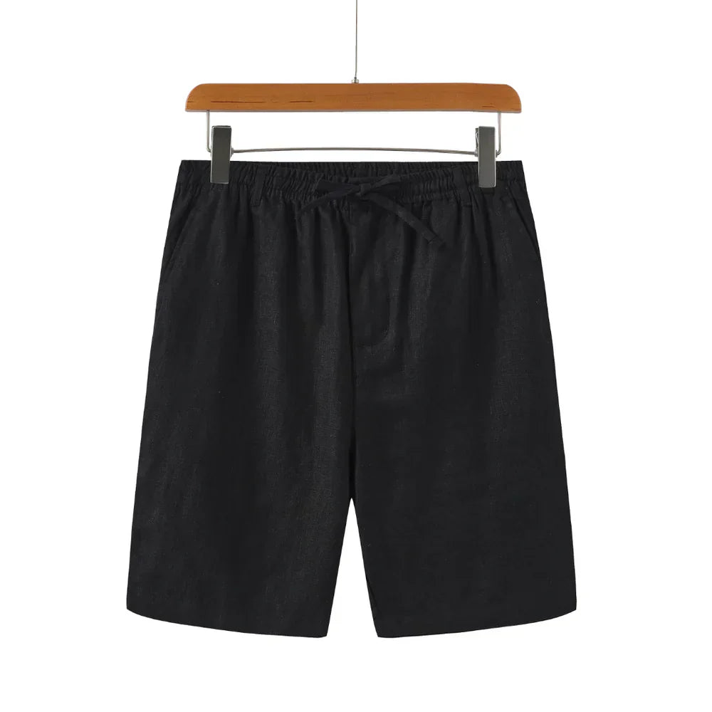 DAMIRO - Men's Short Linen Pants