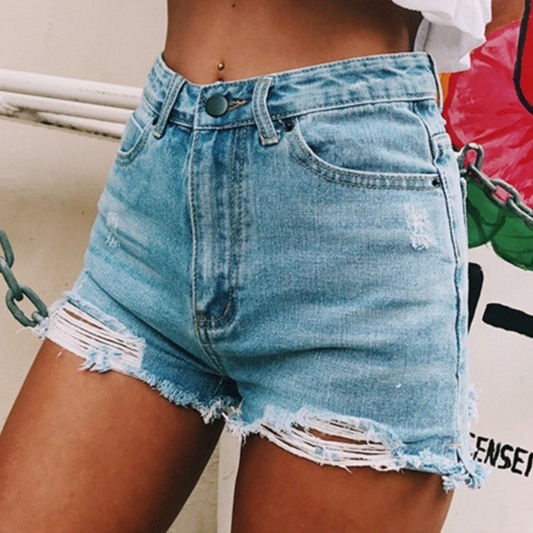 Ondine - Stylish Women's Denim Shorts for a Summer Look