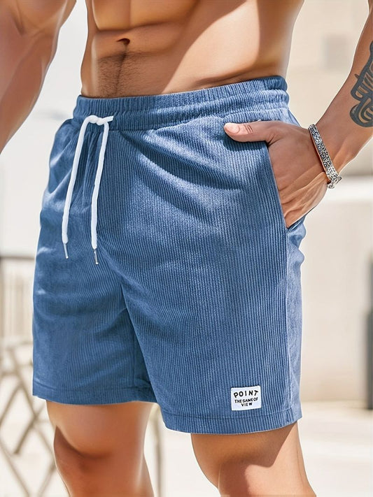 Devonto | Men's Comfortable Striped Shorts