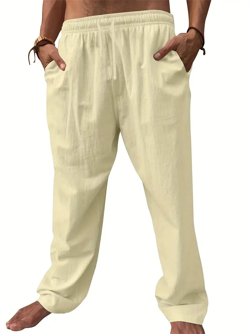 Carr | Men's Versatile and Comfortable Linen Trousers